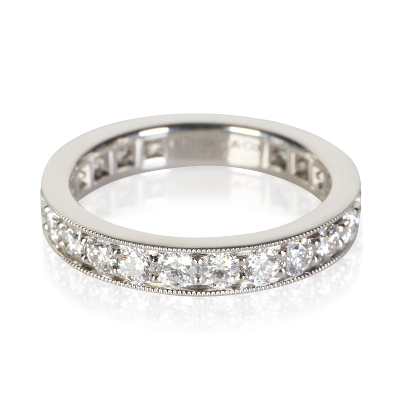 Tiffany & Co. Platinum Diamond Legacy Eternity Band fv