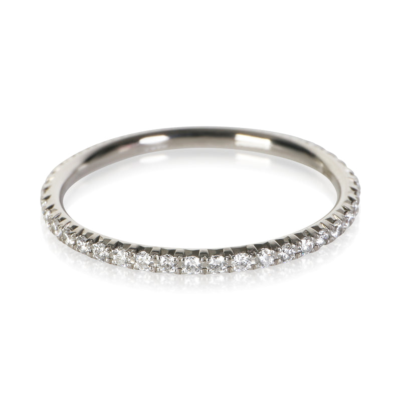 Tiffany & Co. Platinum Diamond Metro Eternity Band fv