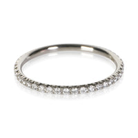 Tiffany & Co. Platinum Diamond Metro Eternity Band fv