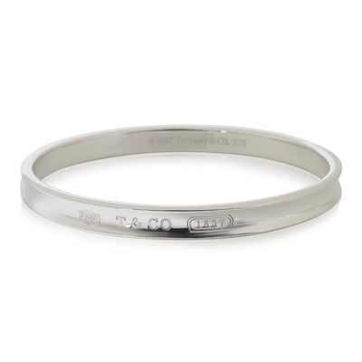 Tiffany & Co. Sterling Silver 1837 Bangle Bracelet