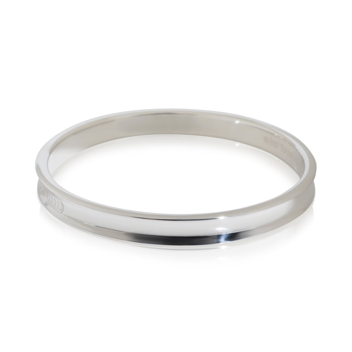 Tiffany & Co. Sterling Silver 1837 Bangle Bracelet