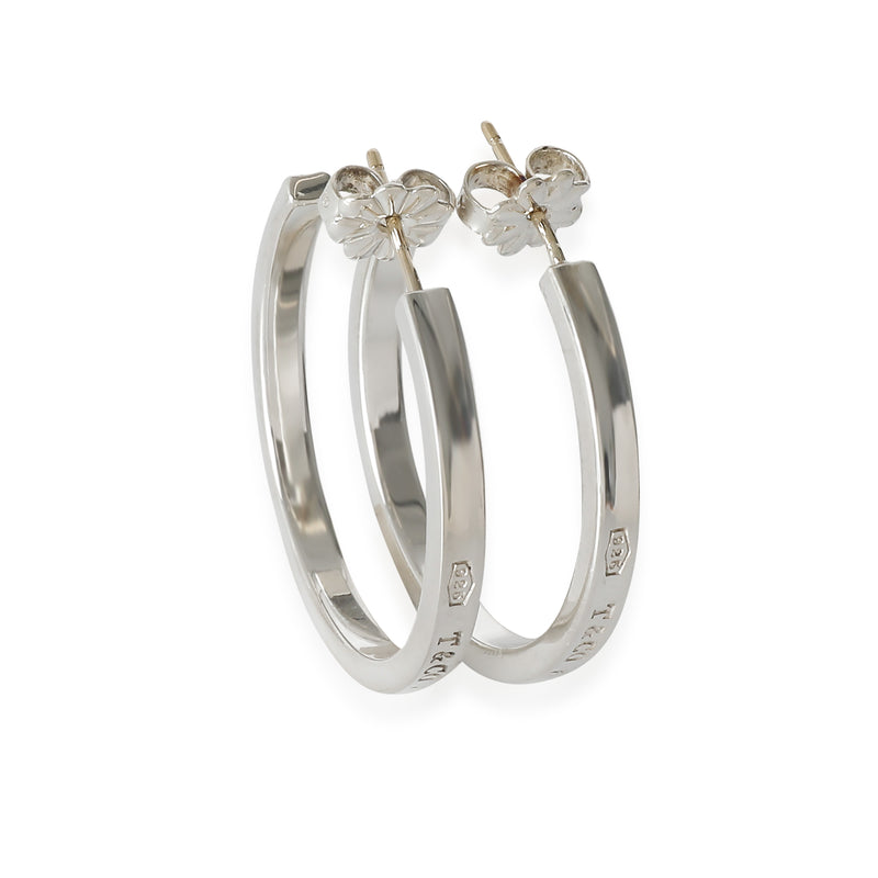 Tiffany & Co. Sterling Silver 1837 Earrings