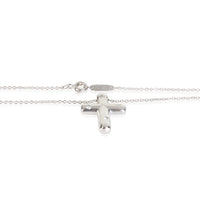 Tiffany & Co. Platinum Diamond Etoile Cross Pendant 2