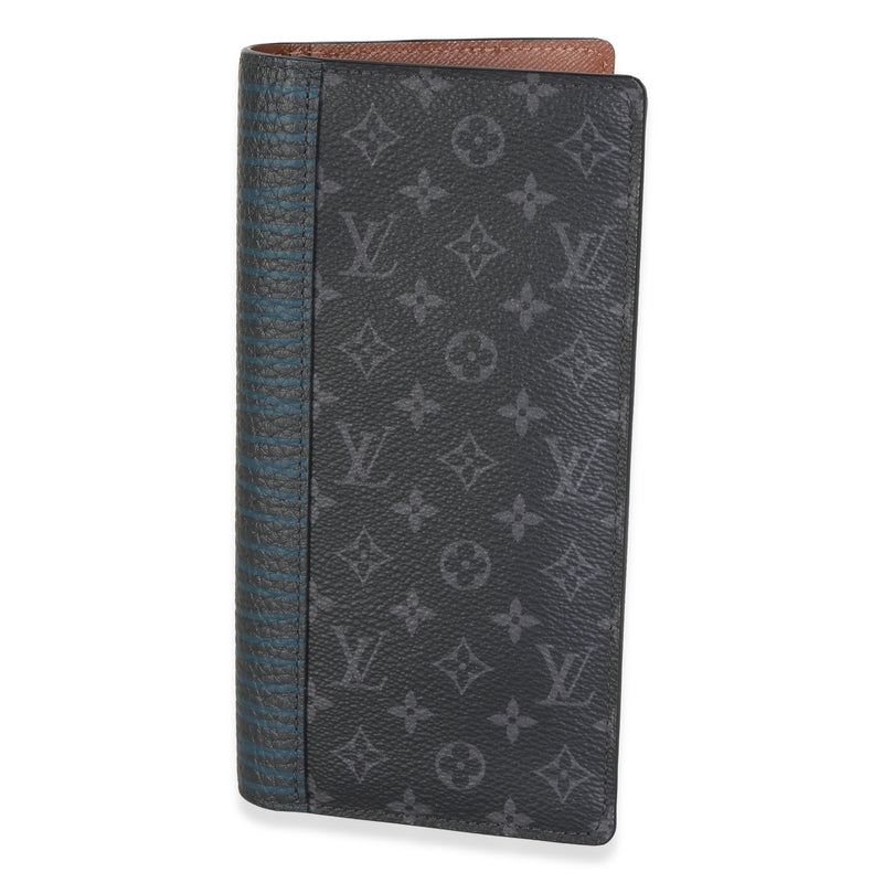 Louis Vuitton Multicolor Monogram Eclipse Canvas Patchwork Brazza Wallet Wallet id