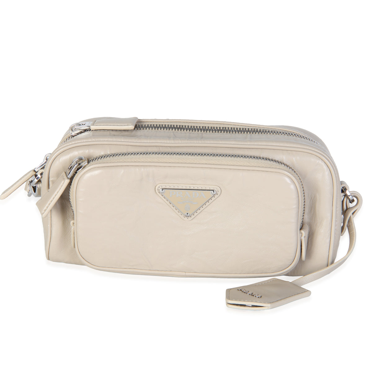 Prada Deserto Antique Nappa Multi Pocket Shoulder Bag Handbag id