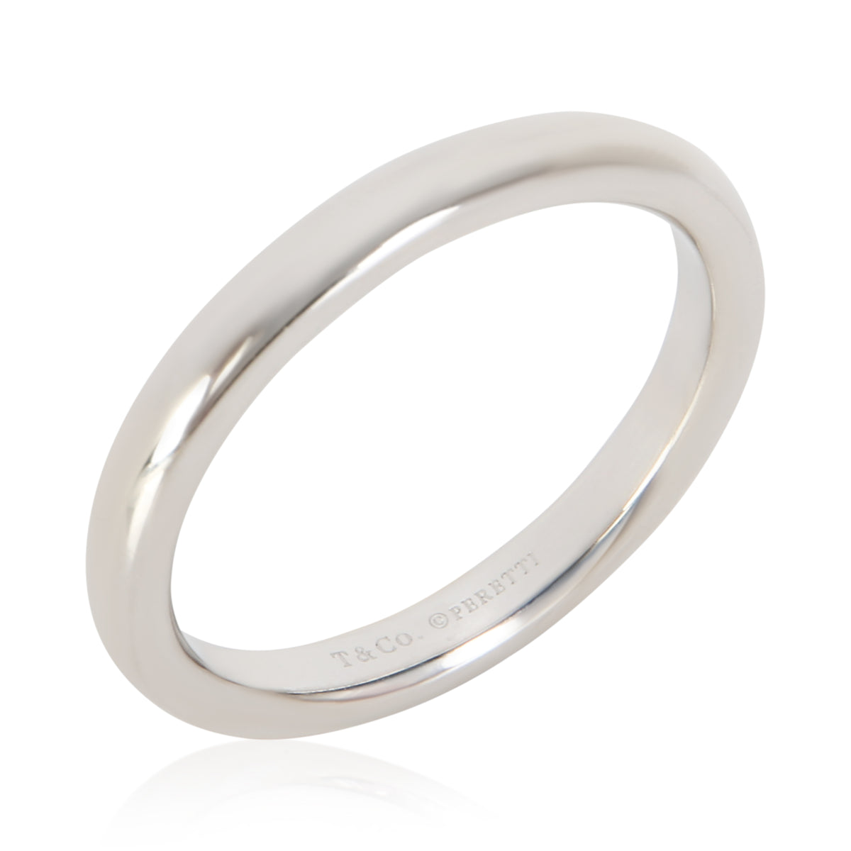 Tiffany & Co. Platinum Elsa Peretti 3mm Band 4