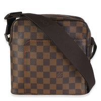 Louis Vuitton Damier Ebene Canvas Olav PM Messenger Handbag id