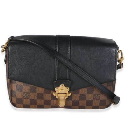 Louis Vuitton Black Damier Ebene Canvas Clapton PM Handbag id