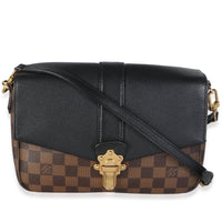 Louis Vuitton Black Damier Ebene Canvas Clapton PM Handbag id