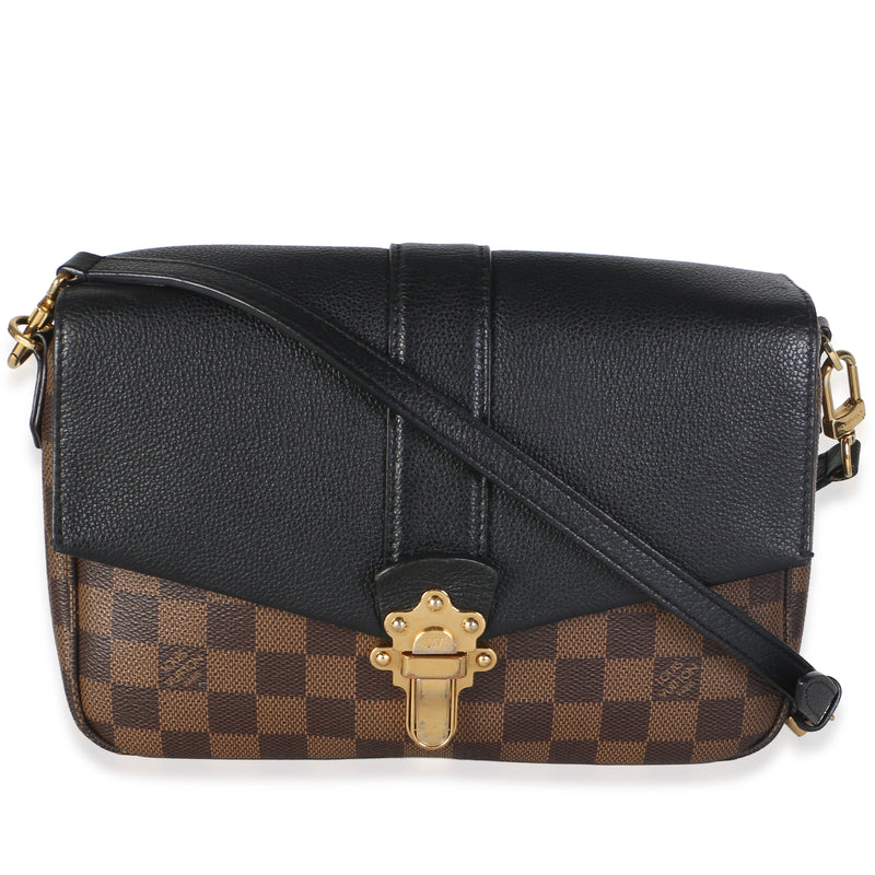 Louis Vuitton Black Damier Ebene Canvas Clapton PM Handbag id