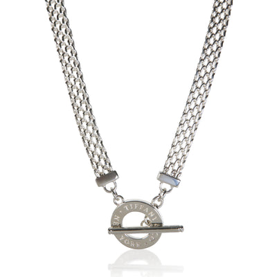 Tiffany & Co. Sterling Silver Classic Necklace fv