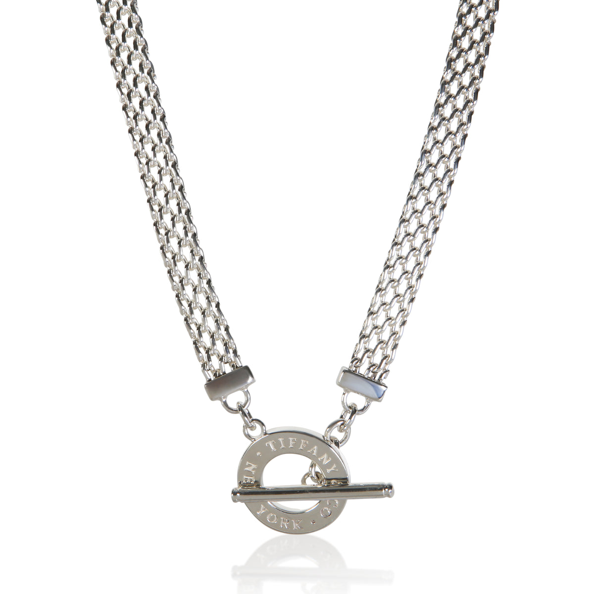Tiffany & Co. Sterling Silver Classic Necklace fv
