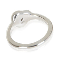 John Hardy Sterling Silver Diamond Pebble Heart Ring 4