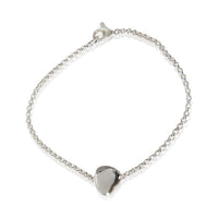 John Hardy Sterling Silver Diamond Pebble Heart Bracelet 2