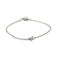 John Hardy Sterling Silver Diamond Pebble Heart Bracelet 3