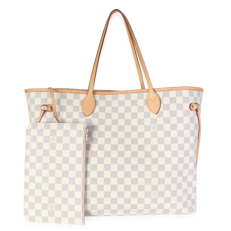 Louis Vuitton Damier Azur Canvas Neverfull GM Handbag id