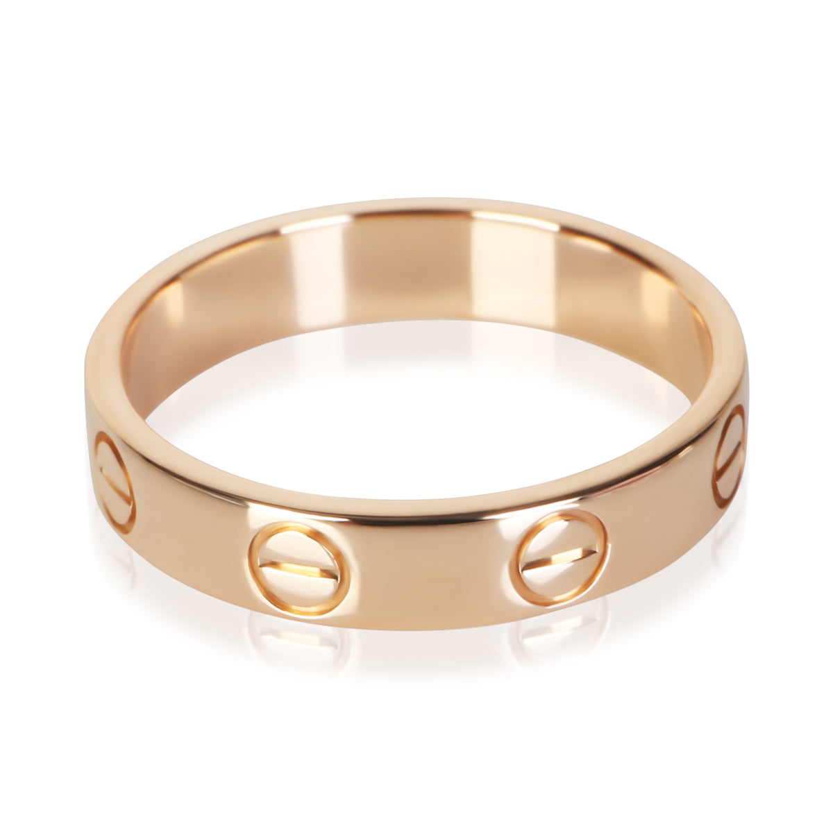 Cartier Rose Gold Small Model Love Ring 3