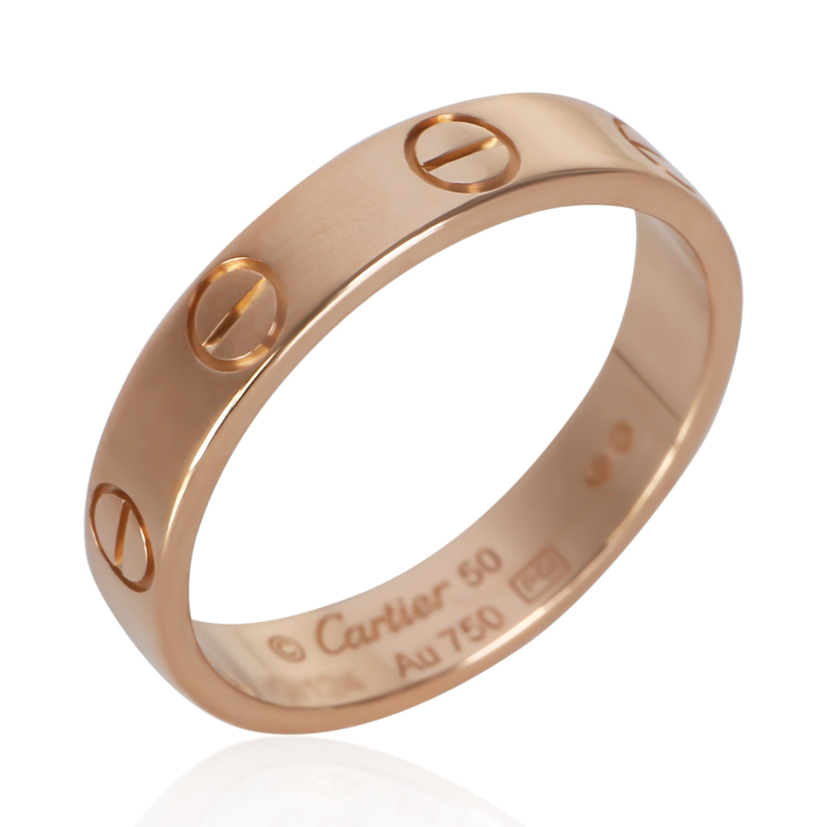 Cartier Rose Gold Small Model Love Ring 4