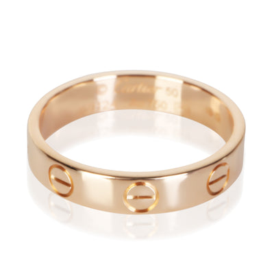 Cartier Rose Gold Small Model Love Ring fv