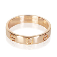 Cartier Rose Gold Small Model Love Ring fv