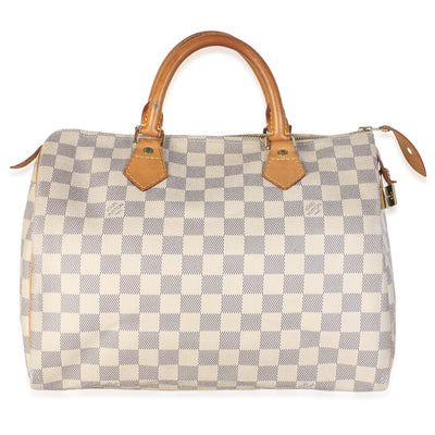 Louis Vuitton Damier Azur Canvas Speedy 30 Handbag id