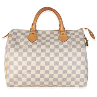 Louis Vuitton Damier Azur Canvas Speedy 30 Handbag id