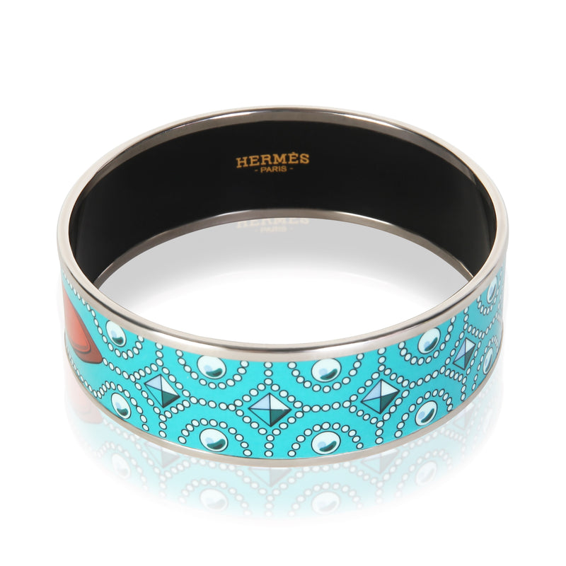 Hermès Collier de Chien Wide Enamel Bracelet fv