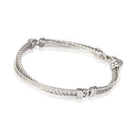 David Yurman Sterling Silver Crossover Bracelet 2
