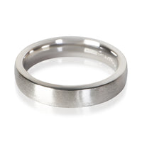Tiffany & Co. Platinum Brushed Finish 5mm Tiffany Forever Wedding Band 3