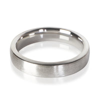 Tiffany & Co. Platinum Brushed Finish 5mm Tiffany Forever Wedding Band 4