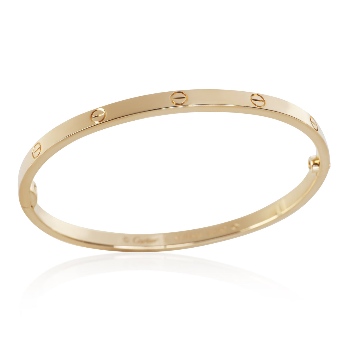 Cartier Yellow Gold Small Model Love Bracelet 4
