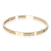Cartier Yellow Gold Diamond Small Model Love Bracelet 3