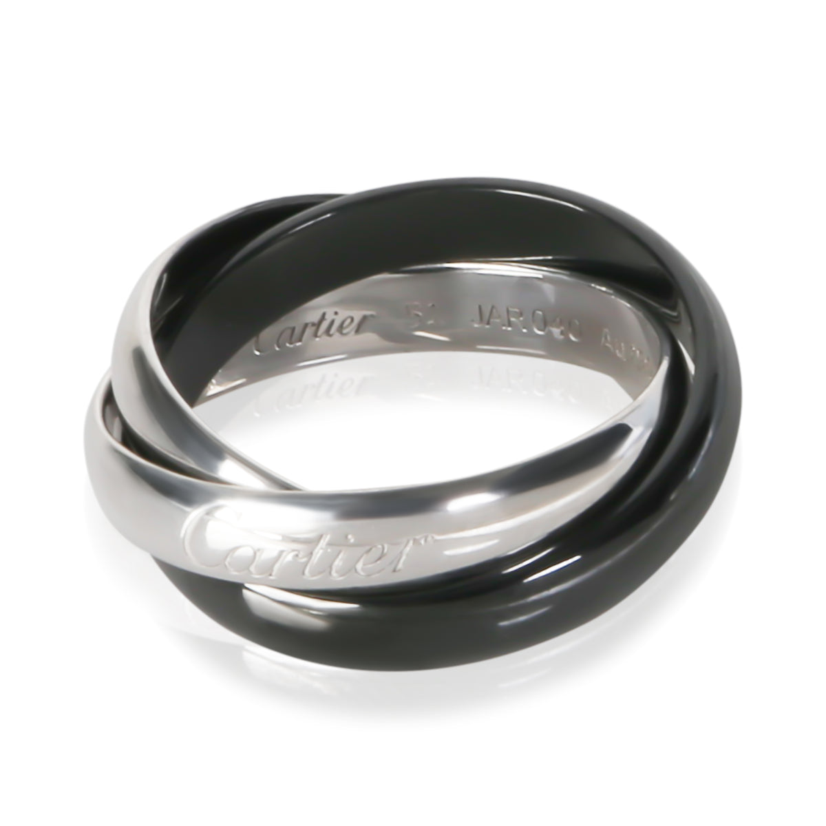 Cartier White Gold Classic Trinity Ring 2
