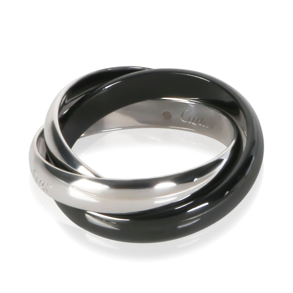 Cartier White Gold Classic Trinity Ring 3