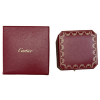 Cartier White Gold Classic Trinity Ring box