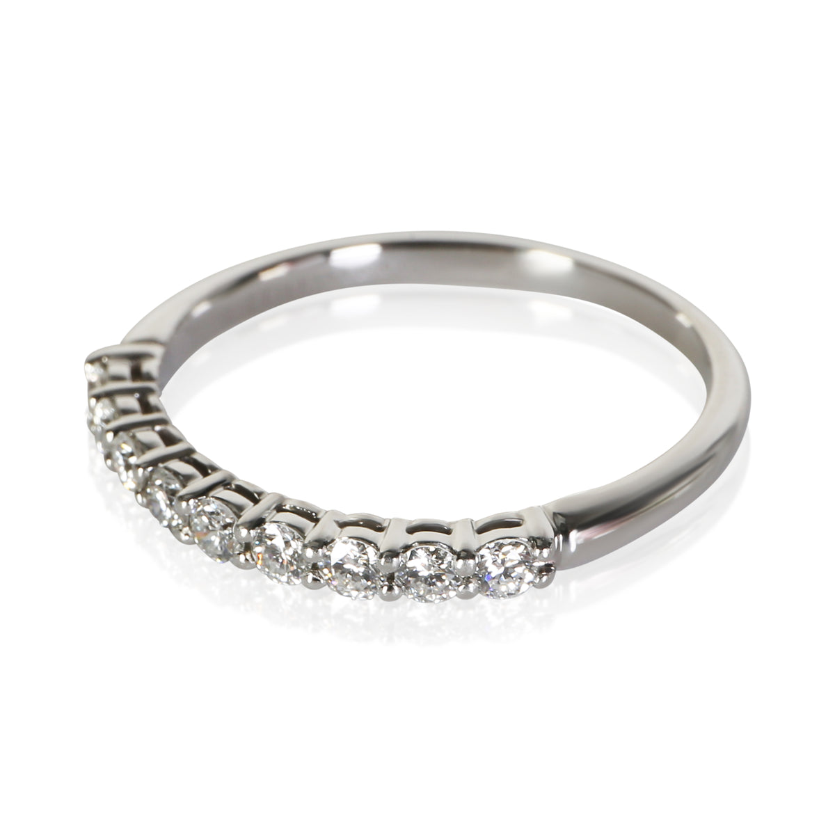 Tiffany & Co. Platinum Diamond Tiffany Forever Band 2
