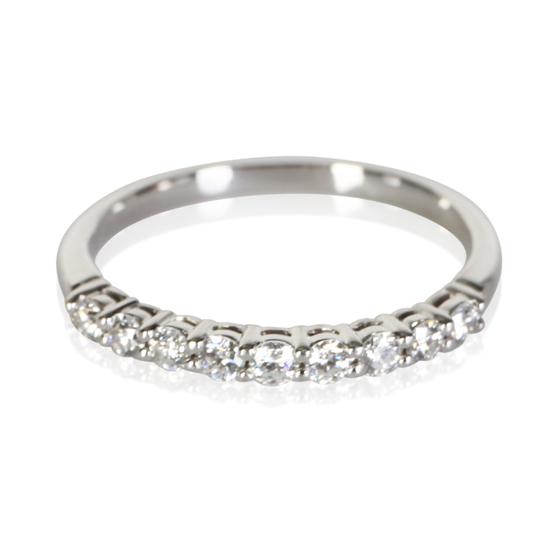 Tiffany & Co. Platinum Diamond Tiffany Forever Band fv