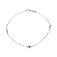 Tiffany & Co. Platinum Diamond Elsa Peretti Diamond By The Yard Bracelet fv