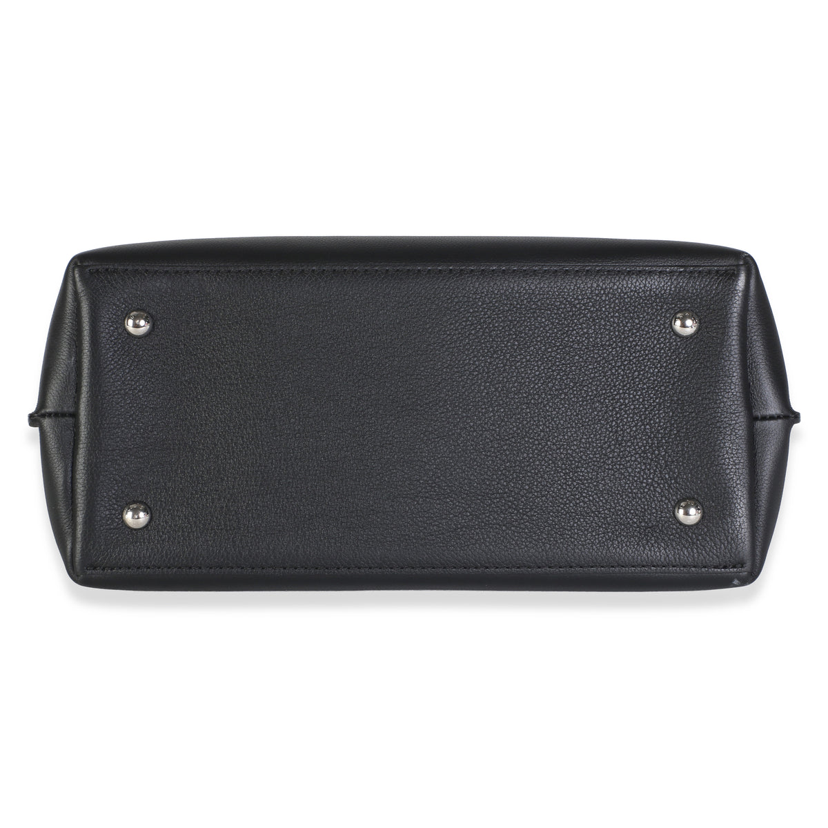 Louis Vuitton Black Grained Calfskin Lockme Ever MM Handbag 5