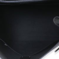 Louis Vuitton Black Grained Calfskin Lockme Ever MM Handbag 8