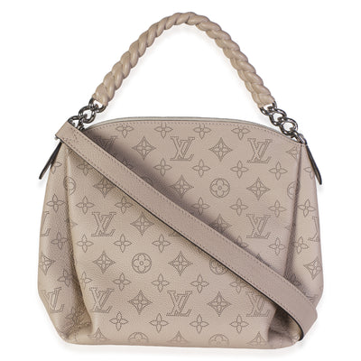 Louis Vuitton Galet Monogram Mahina Babylone BB Handbag fv
