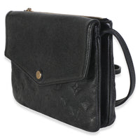 Louis Vuitton Black Monogram Empreinte Twice Bag Handbag 2