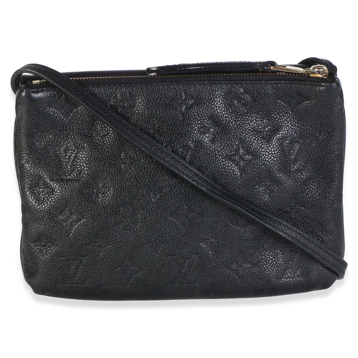Louis Vuitton Black Monogram Empreinte Twice Bag Handbag 4