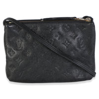 Louis Vuitton Black Monogram Empreinte Twice Bag Handbag 4