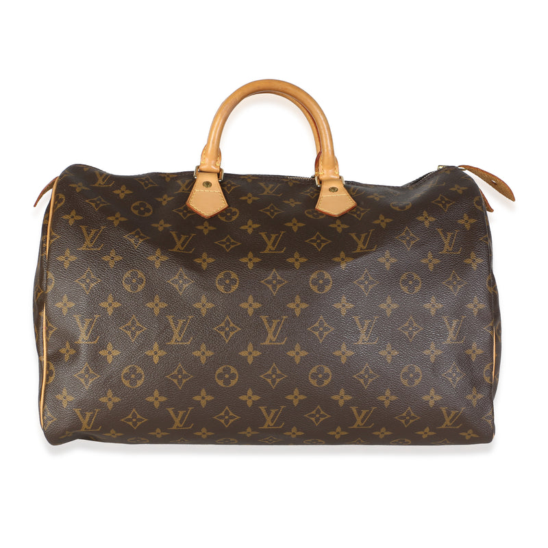 Louis Vuitton Monogram Canvas Speedy 40 Handbag id