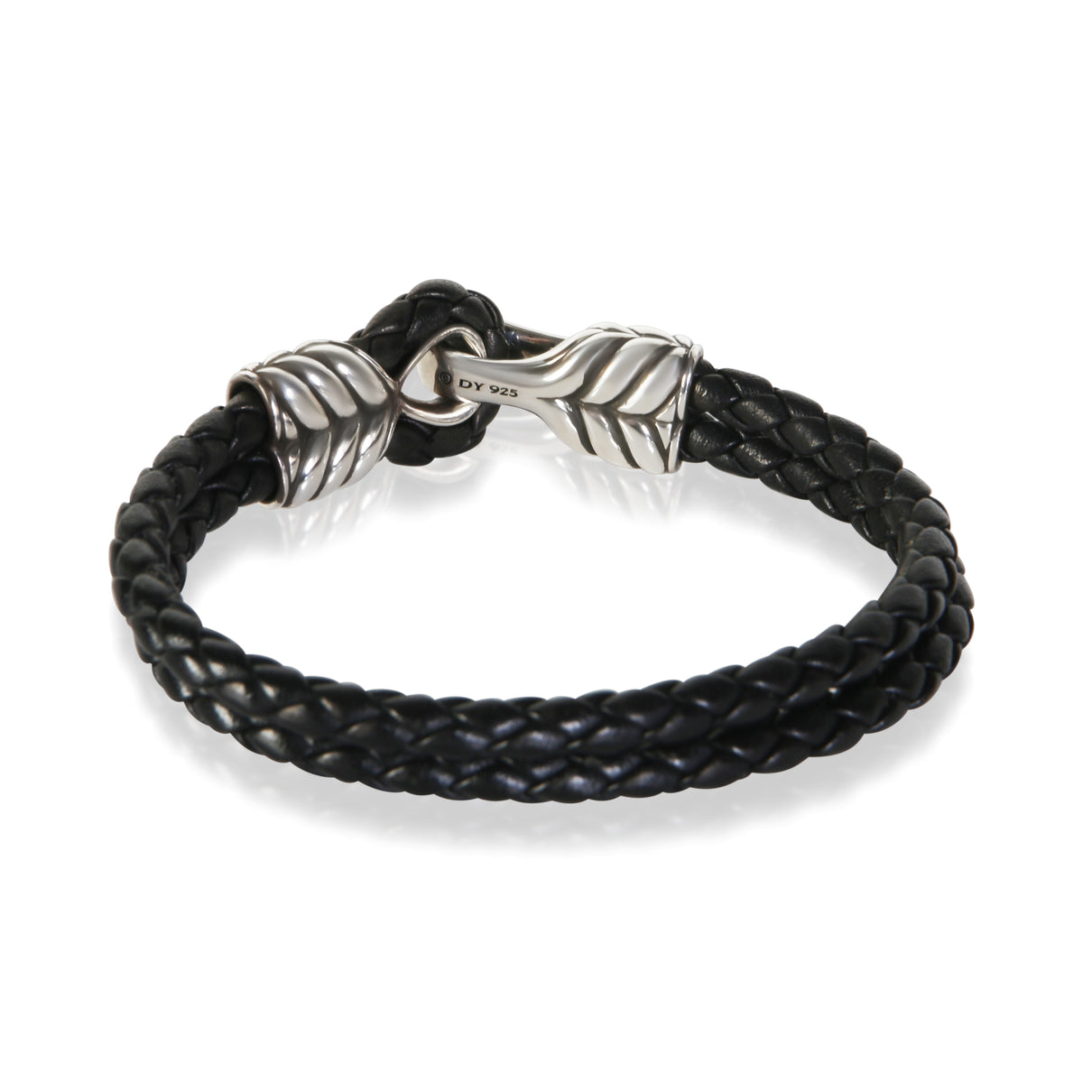 David Yurman Sterling Silver Chevron Bracelet 3