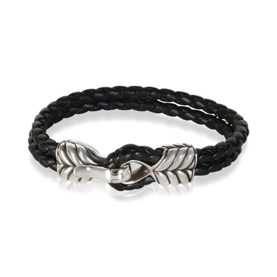 David Yurman Sterling Silver Chevron Bracelet fv