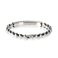 David Yurman Sterling Silver Armory Link ID Bracelet 3