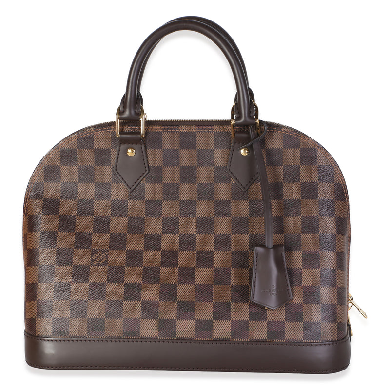 Louis Vuitton Damier Ebene Canvas Alma PM Handbag id