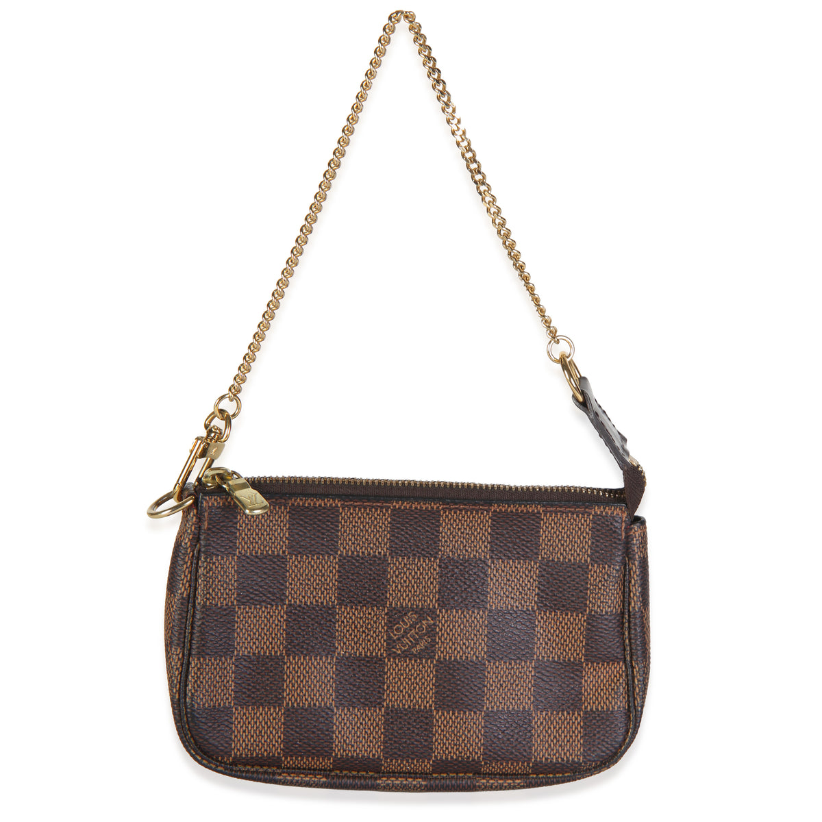 Louis Vuitton Damier Ebene Canvas Mini Pochette Accessoires Handbag id